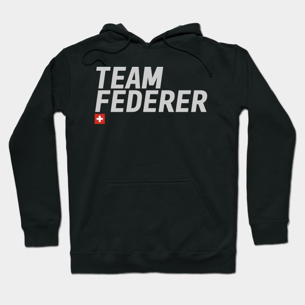 Team Roger Federer Hoodie by mapreduce